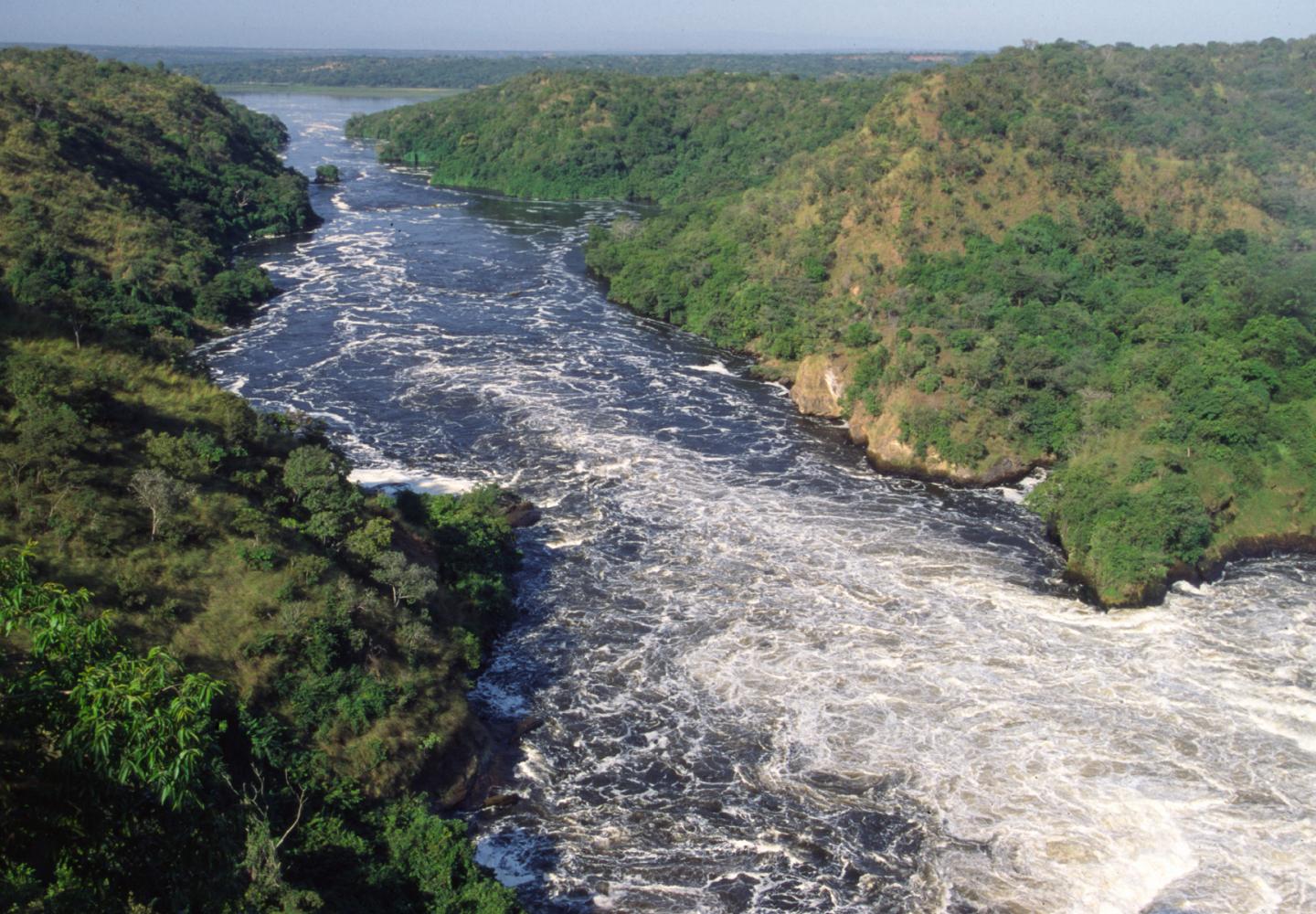 View on the Nile River - Murchison Falls (Uganda)