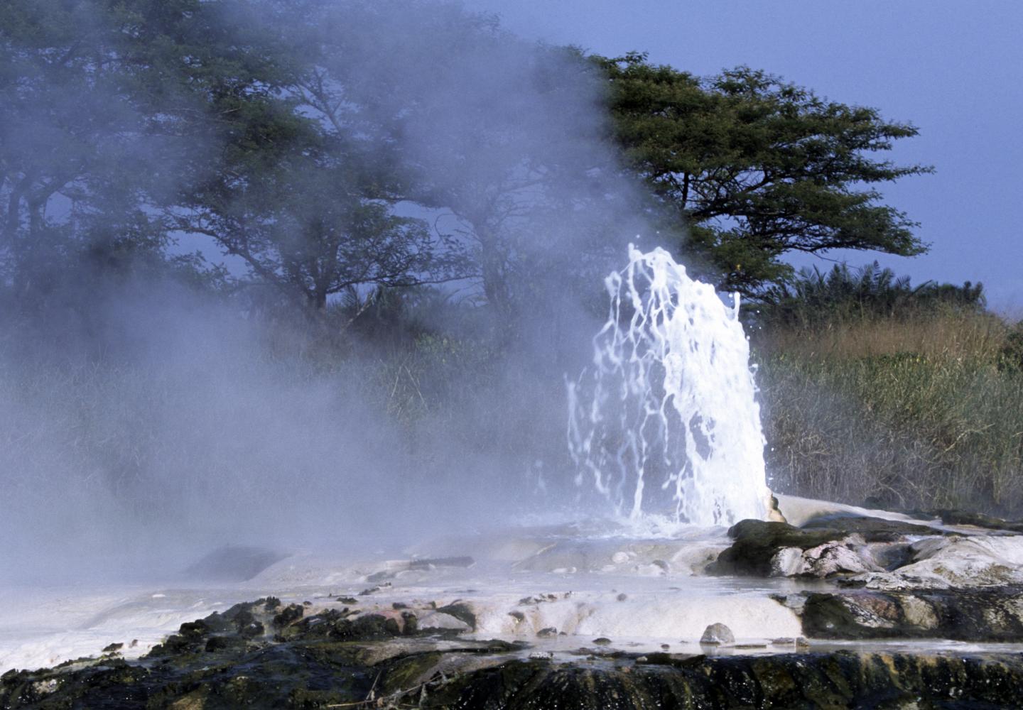 Hot springs Semliki National Park