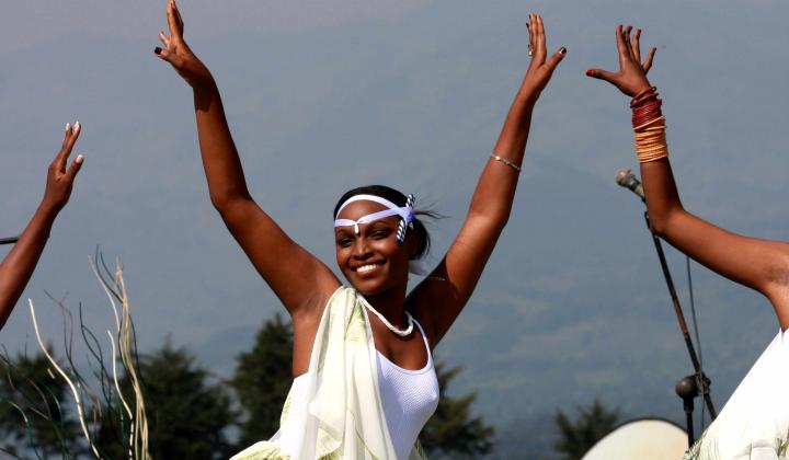 Rwanda Women performing Intore dances
