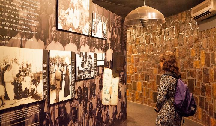 Inside display of the History of Rwanda Genocide against the Tutsi (Kigali Rwanda)